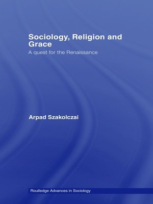cover image of Sociology, Religion and Grace